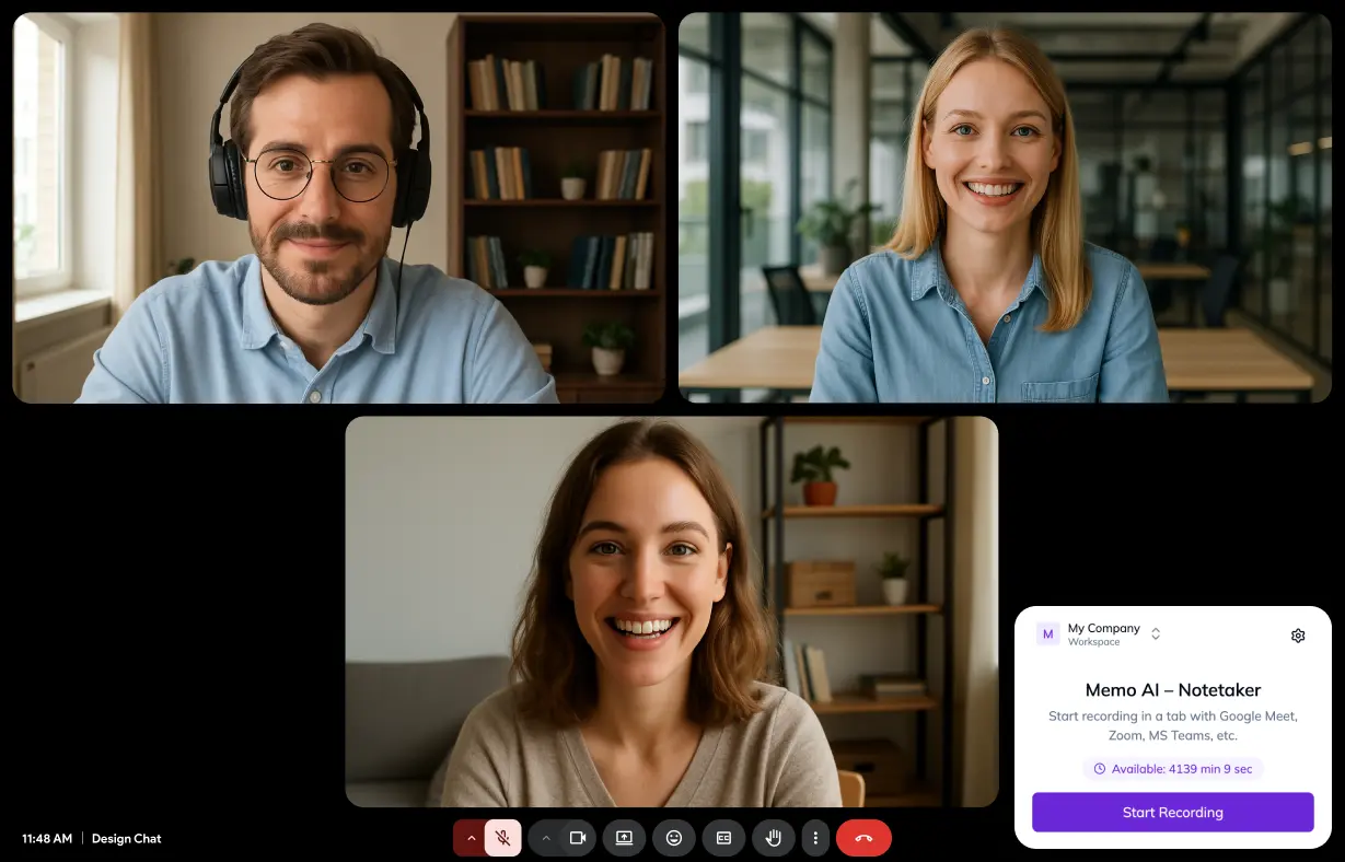 Record any meeting in your browser